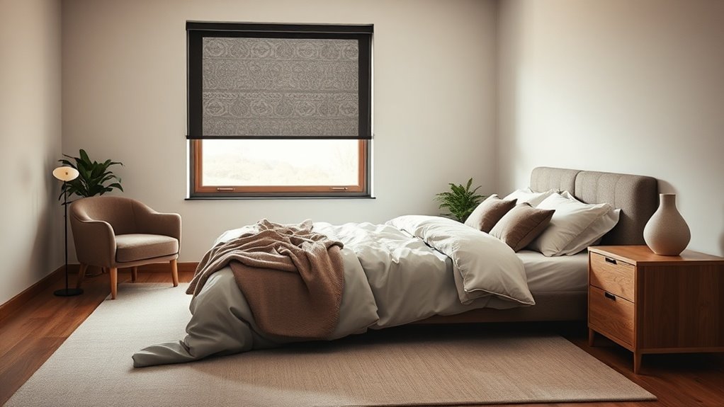 calm bedroom supports sleep architecture