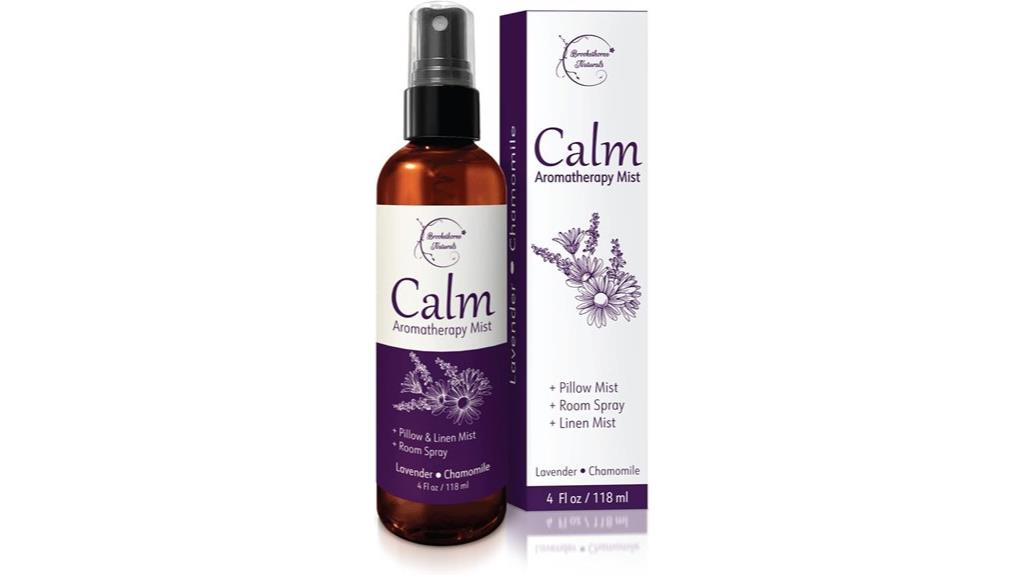 calm lavender chamomile aromatherapy mist