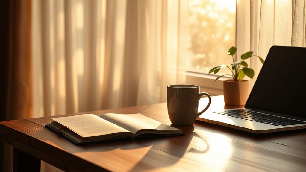 calm mornings sharpen focus