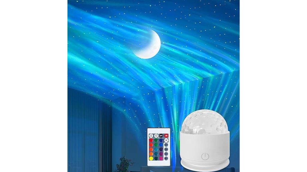 calming ocean wave projector