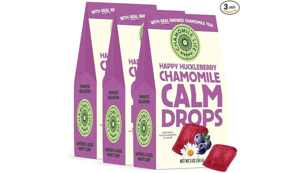 chamomile calming digestion sleep candy