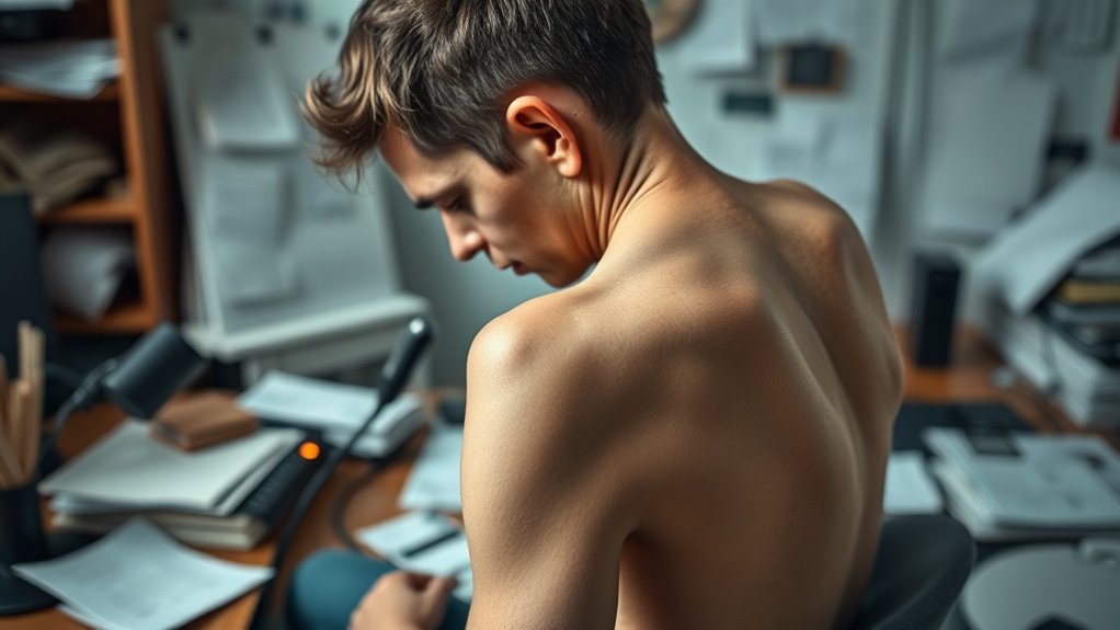 cognitive load alters posture