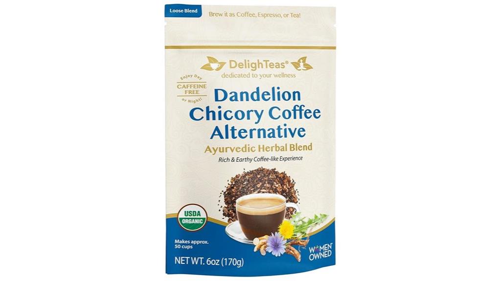 delightteas herbal coffee alternative