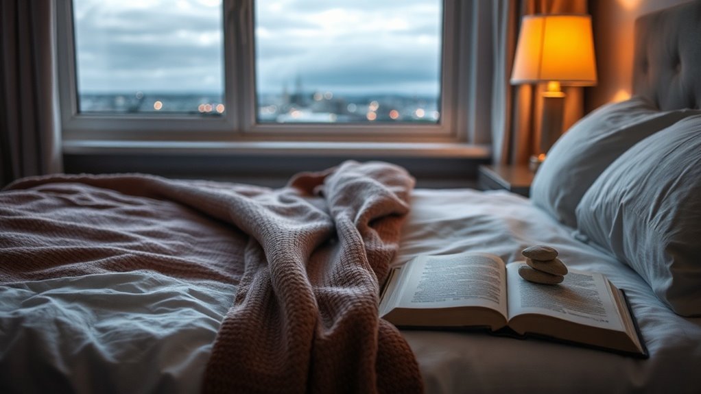 early wind down promotes emotional stability through mindfulness sleep quality