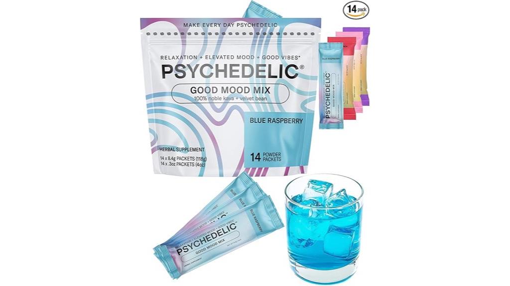 easy kava drink mix blue raspberry