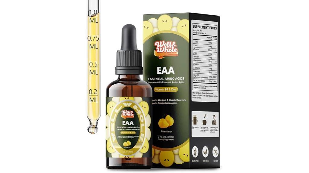 essential amino acid liquid drops liver support