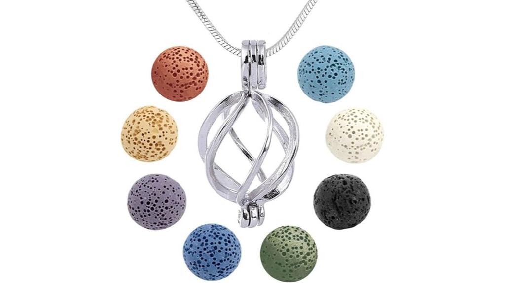 essential oil diffuser necklace