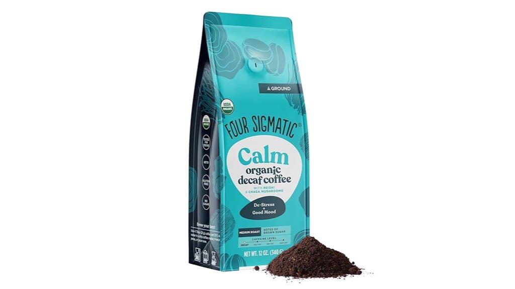 four sigmatic calm decaf coffee