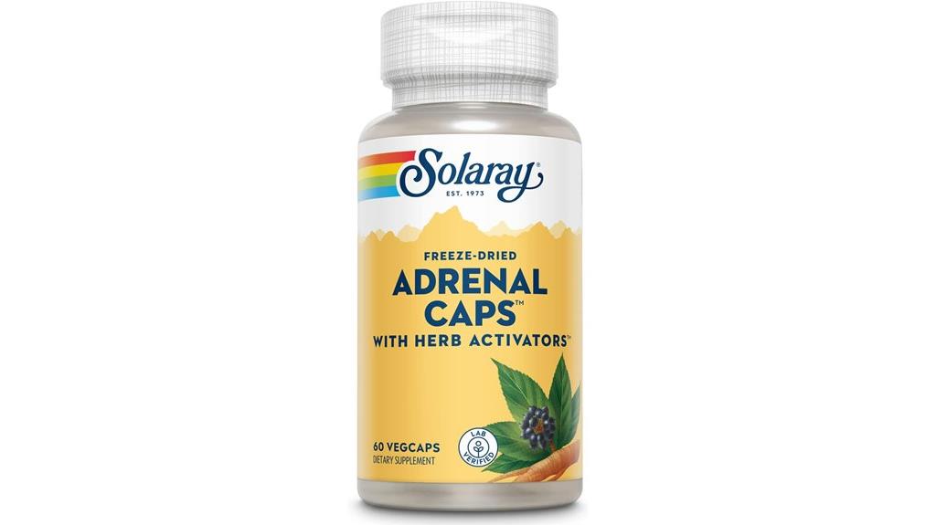 freeze dried adrenal cocktail capsules