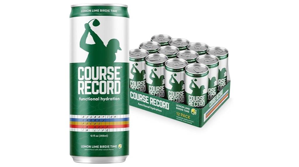functional hydration for golfers course record variety pack