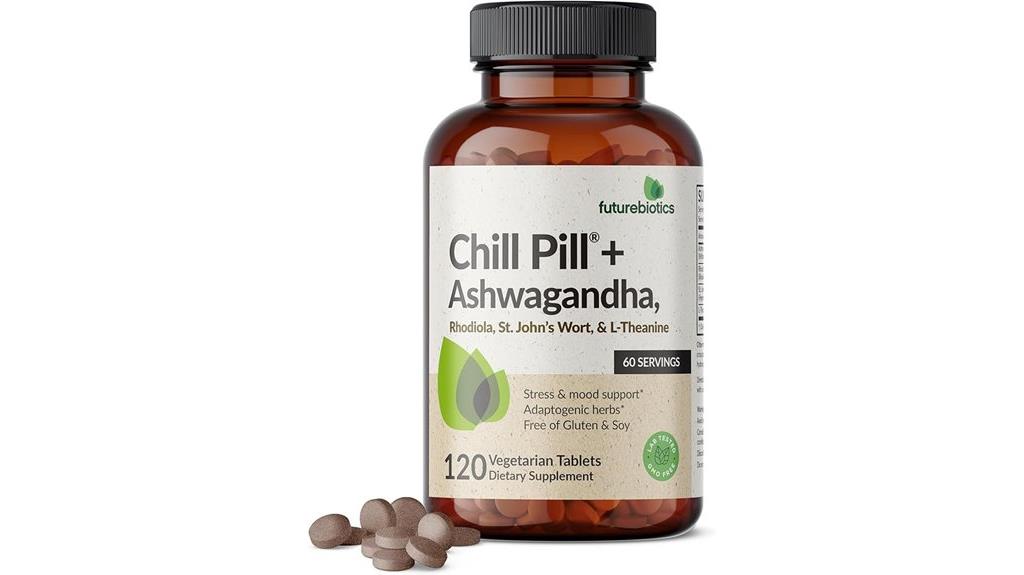 futurebiotics chill pill supplement details