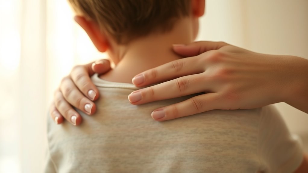 gentle touch warmth parasympathetic regulation