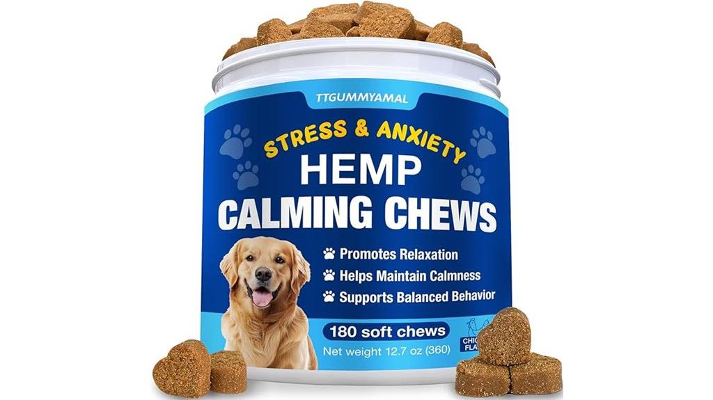 hemp calming dog chews