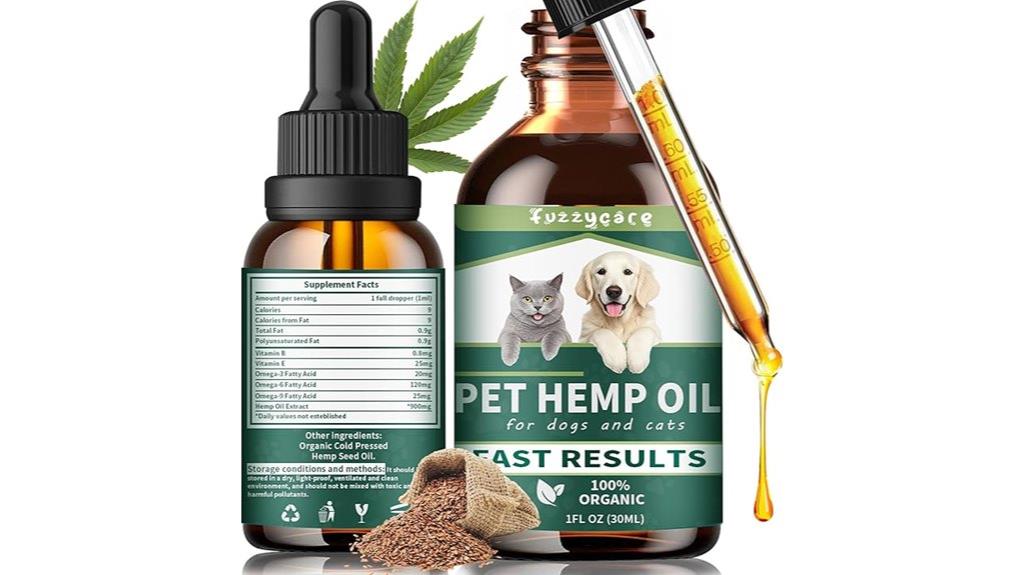 hemp oil for anxious pets