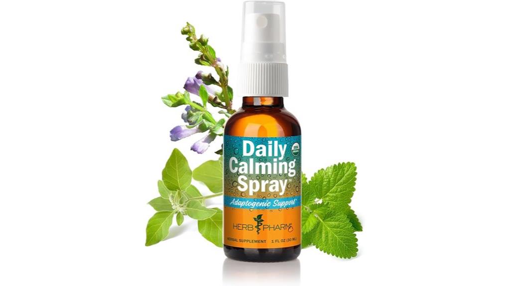 herb pharm calming spray