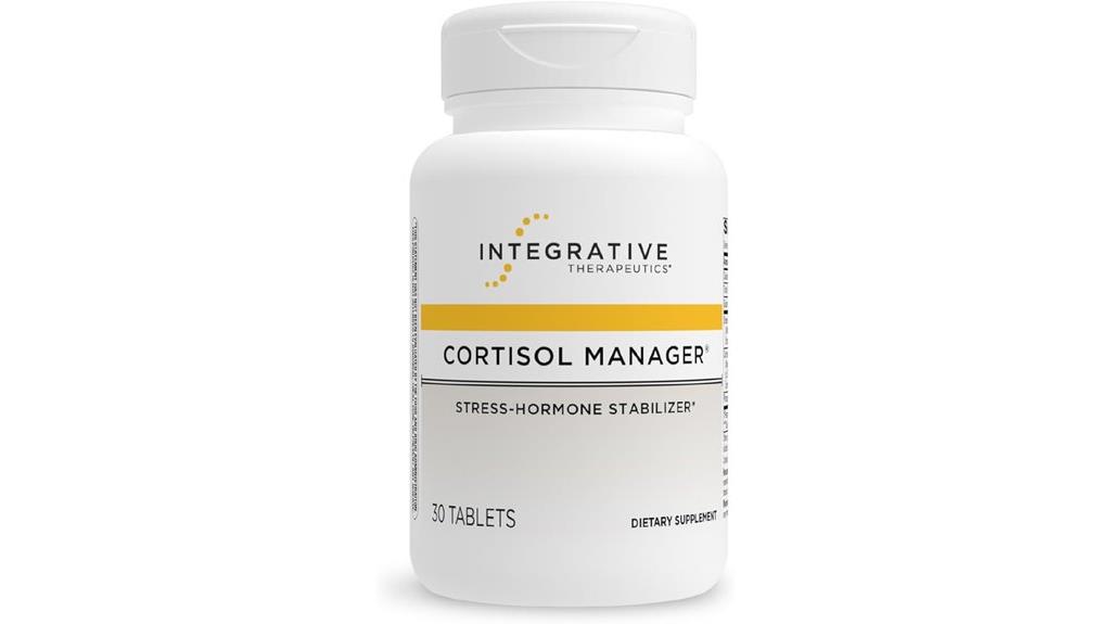 integrative cortisol manager supplement dosage