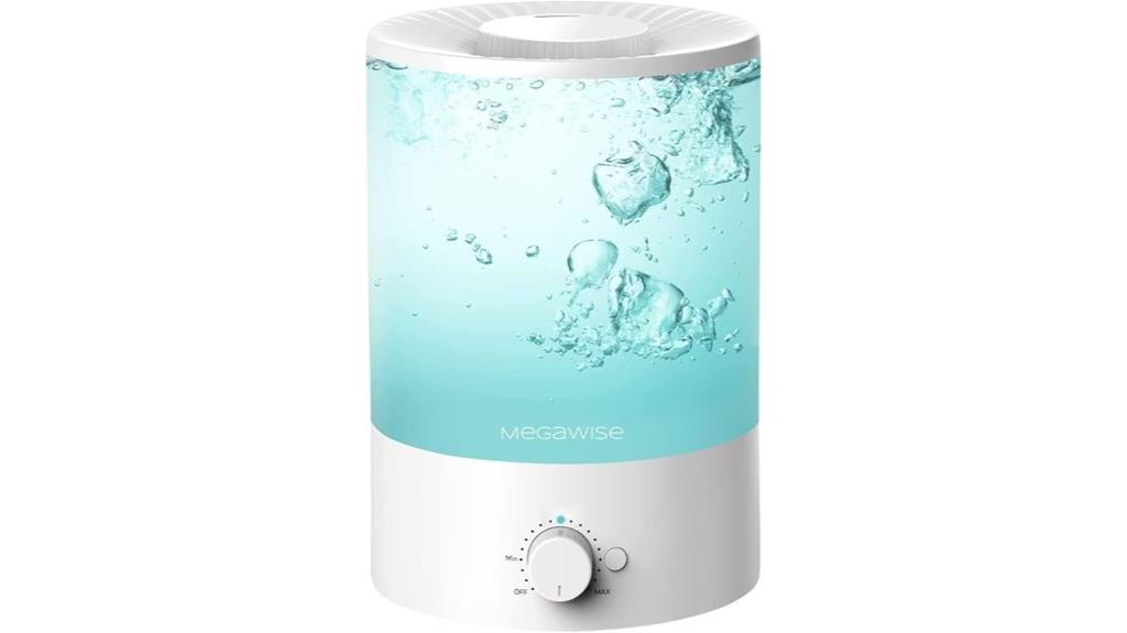 megawise 3 5l ultrasonic humidifier