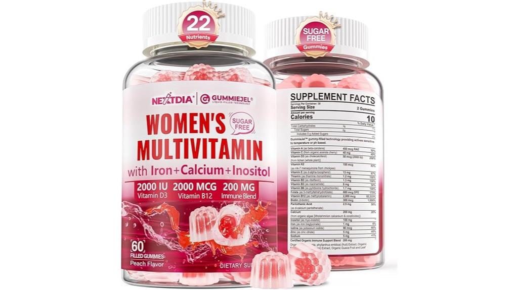 methylated multivitamin gummies women