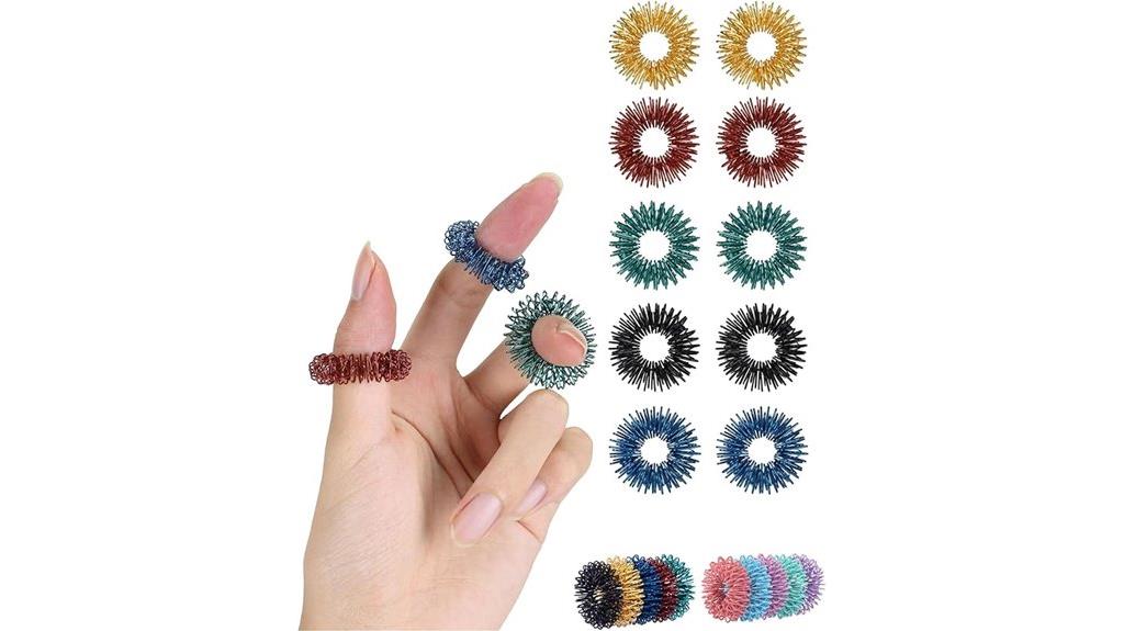 mr pen spiky rings 10 pack