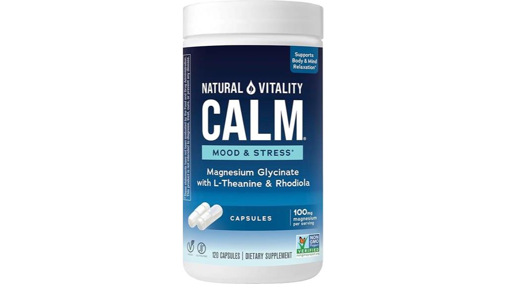 natural vitality calm magnesium glycinate