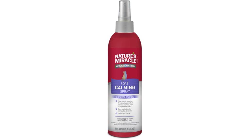 nature s miracle cat calming sprays