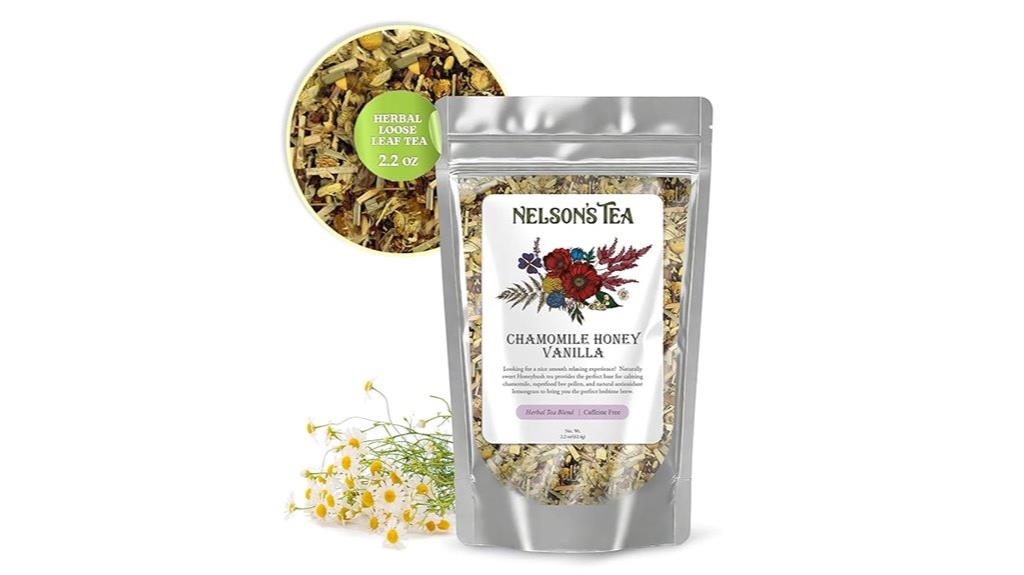 nelson s chamomile honey vanilla tea