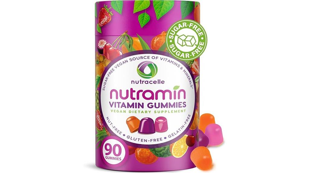 nutramin daily vegan gummies