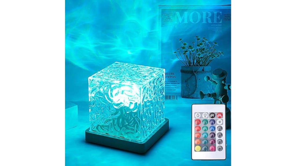 ocean wave projector lamp with app control