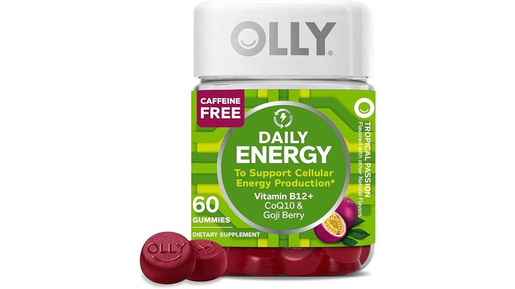 olly caffeine free energy gummies