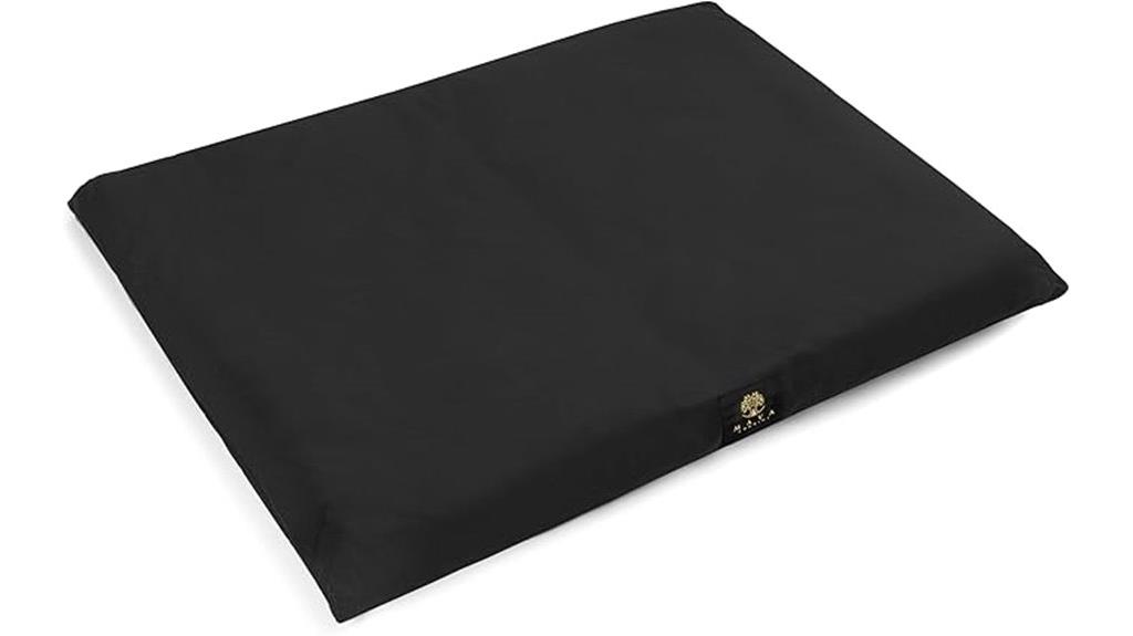 organic meditation mat zabuton pillow 3 4 inch