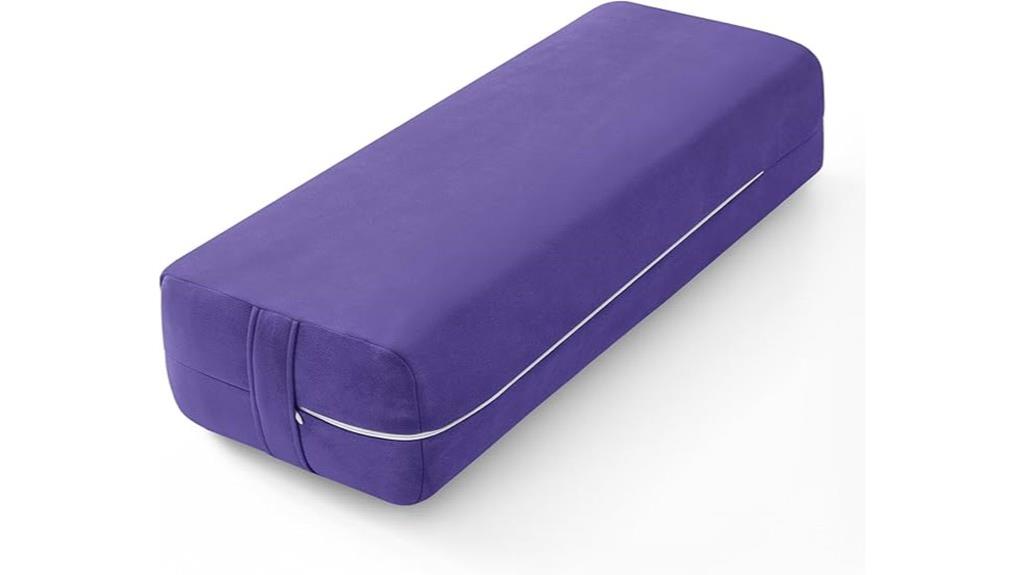 rectangular bolster with cover