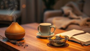 How Scented Oils Support Calmer Evenings