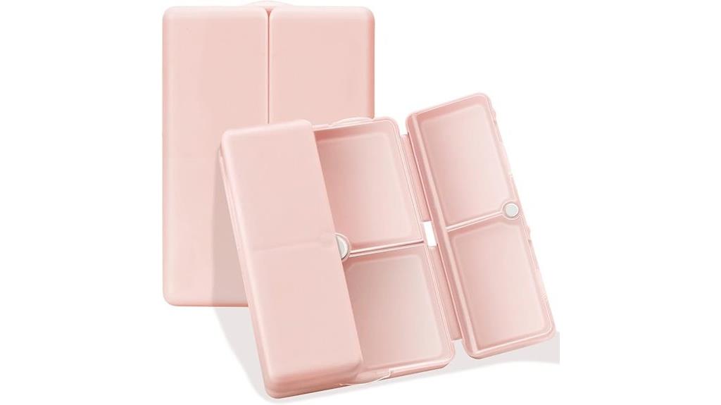 seven compartment daily pill organizer