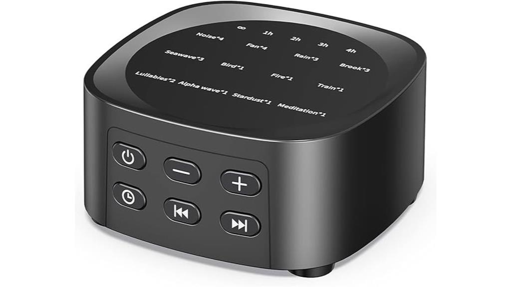 sleepbox white noise 25 sounds memory