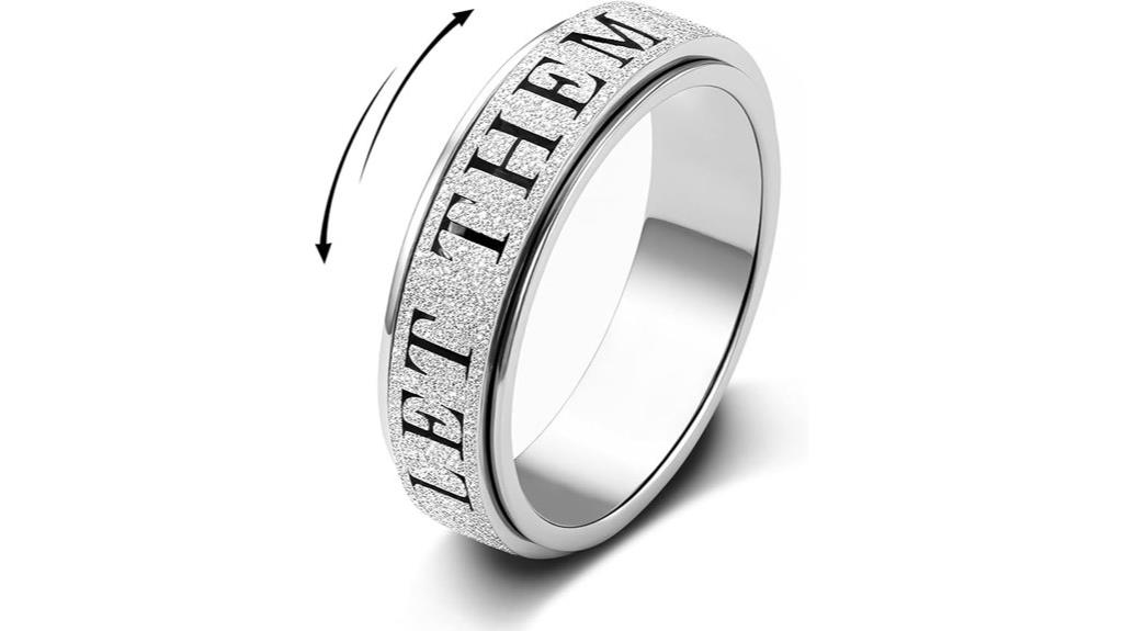 stainless steel spinner ring
