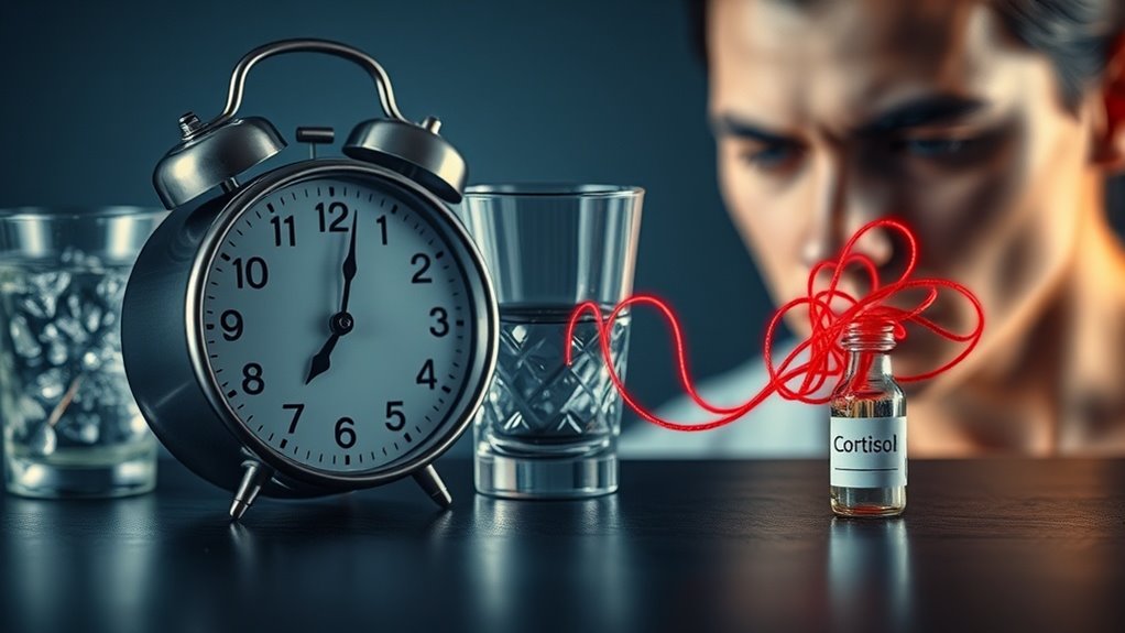 stress hormones alter mood hour by hour