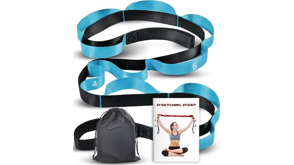 stretching strap with loops