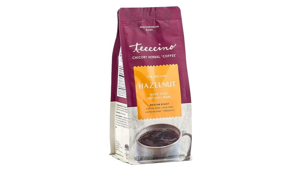teeccino chicory coffee alternative
