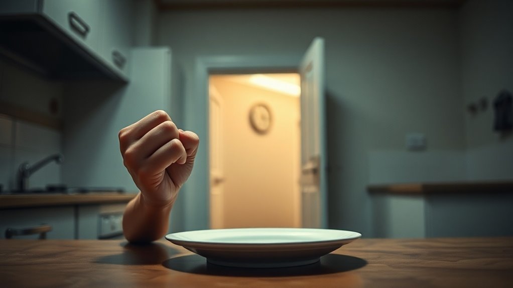 tension alters hunger signaling