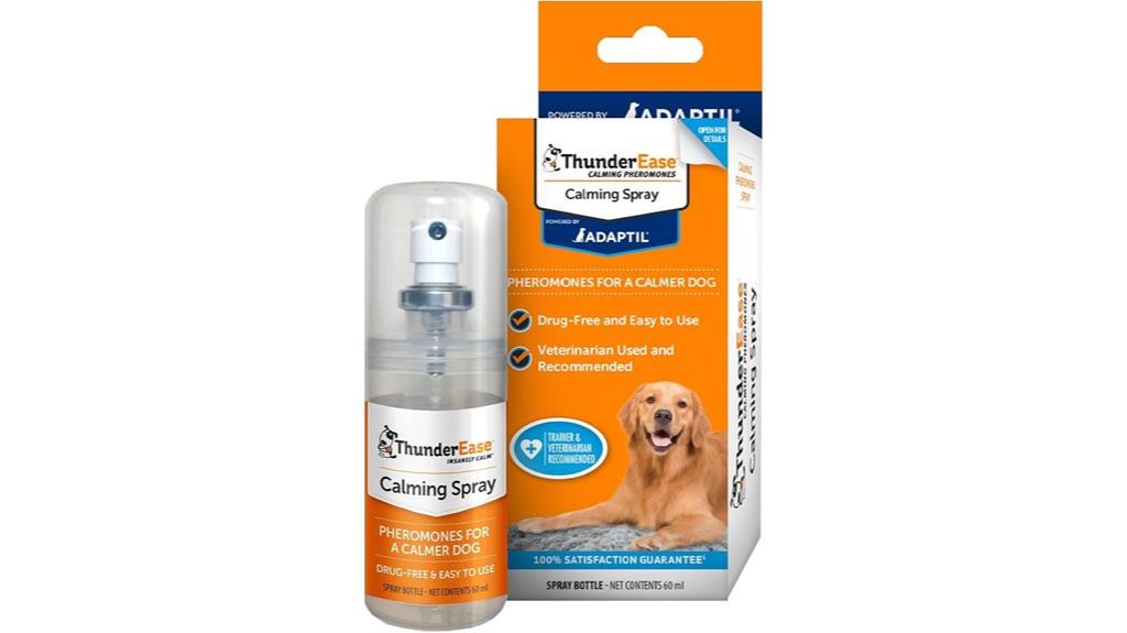 thunderease calming pheromone spray