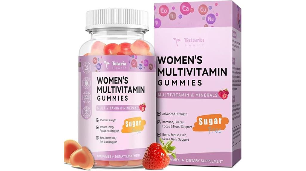 totaria sugar free gummies for women