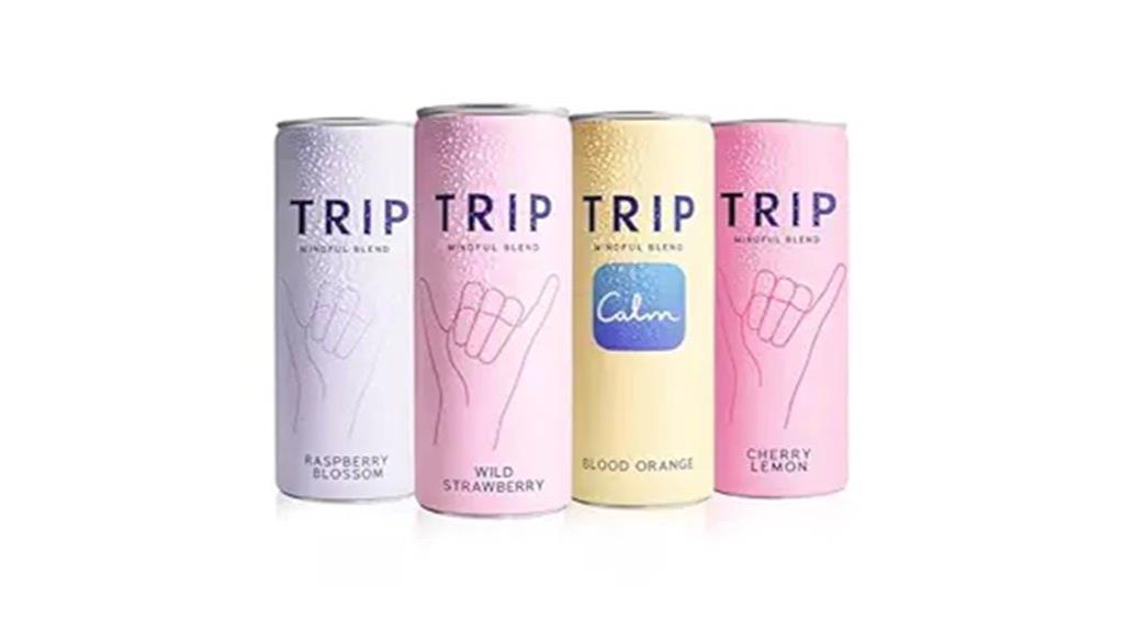trip mindful adaptogen seltzer variety pack