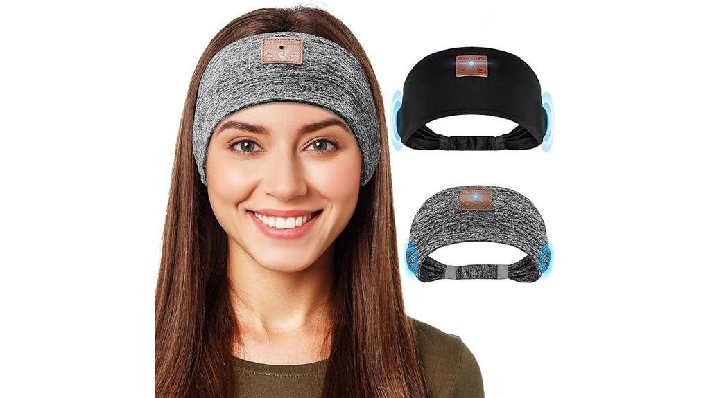 two pack sleep headphones headband