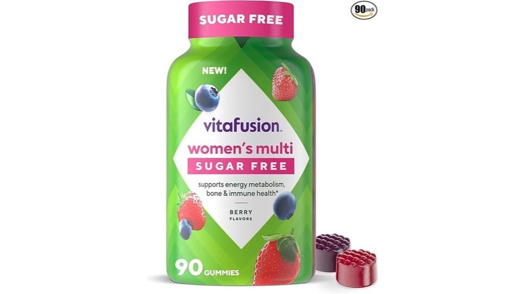 vitafusion women s sugar free multivitamin