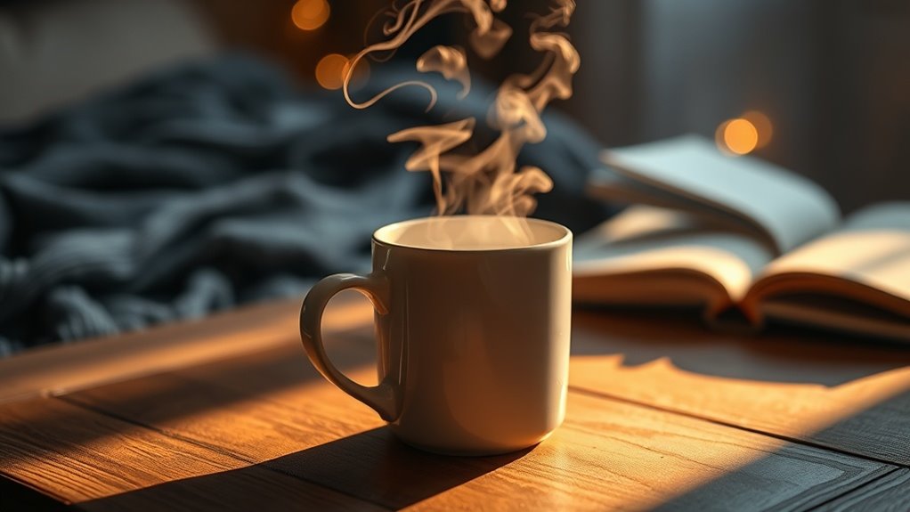 warm drinks ease arousal calm focus