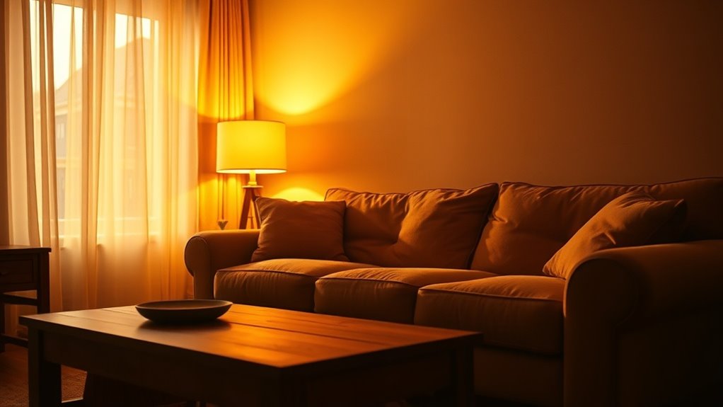warm lighting aligns circadian mood regulation