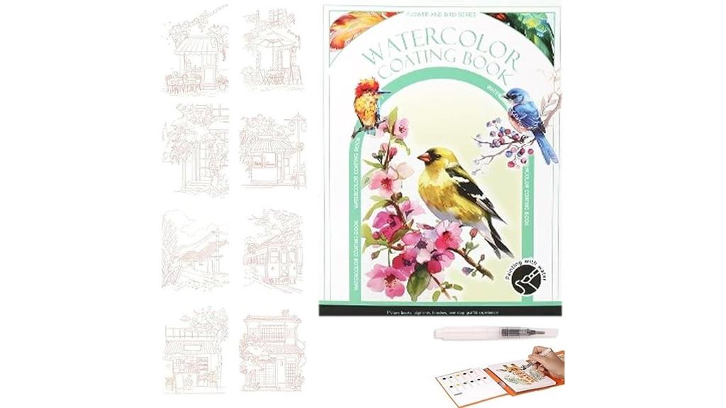 watercolor workbook travel kit