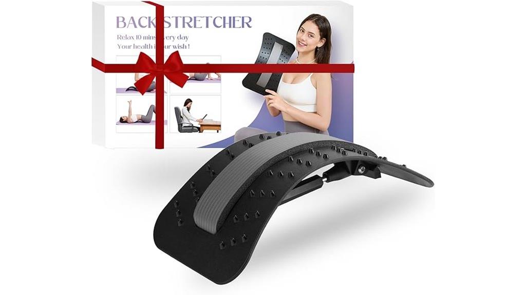 yajiaclone back stretcher adjustable portable lumbar support